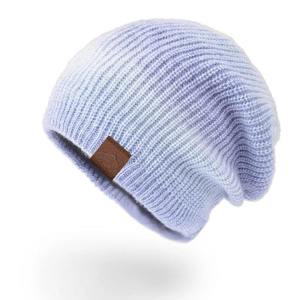 Bonnet femme dégradé hiver extérieur - Violet - Ajustable (du 54 au 59) | La boutique du chapeau