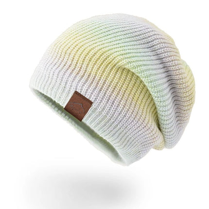 Bonnet femme dégradé hiver extérieur - Jaune - Ajustable (du 54 au 59) | La boutique du chapeau