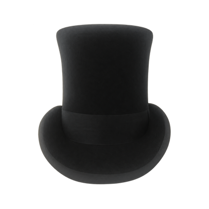 Chapeau haut de forme extra haut - Noir| La boutique du chapeau