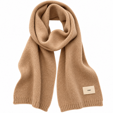 Écharpe femme unie- Camel - | La boutique du chapeau