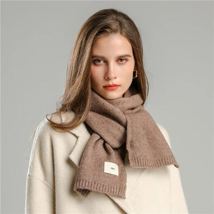 Écharpe femme unie - Marron - | La boutique du chapeau