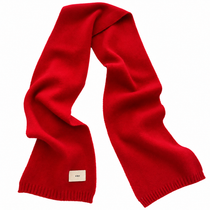 Écharpe femme unie - Rouge - | La boutique du chapeau