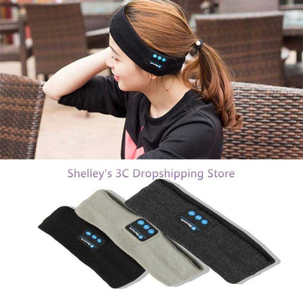 Bandeau Sport Bluetooth - Gris foncé - Ajustable (du 54 au 59) | La boutique du chapeau