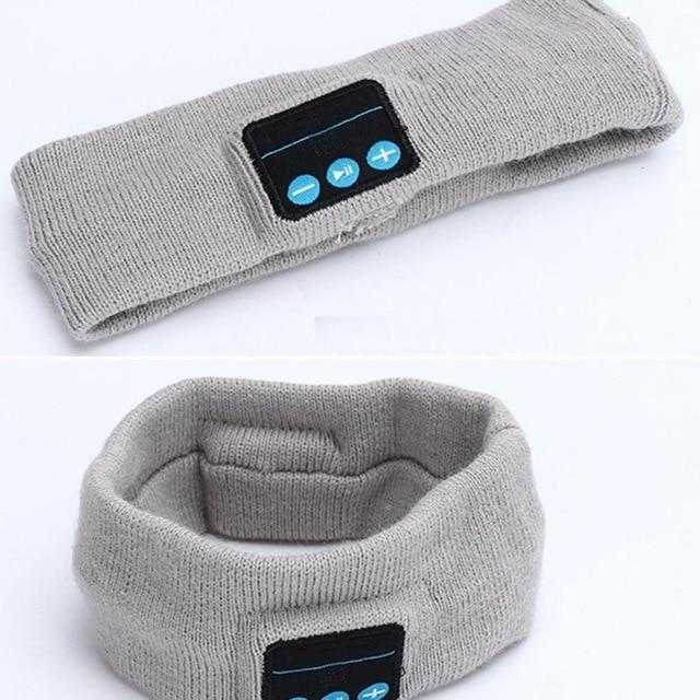 Bandeau Sport Bluetooth - Gris - Ajustable (du 54 au 59) | La boutique du chapeau