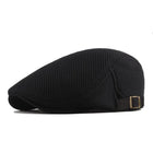 Béret britannique ajustable - Noir - Ajustable (du 54 au 59) | La boutique du chapeau