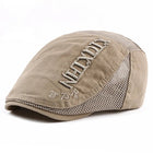 Béret casquette en coton - Kaki - Ajustable (du 54 au 59) | La boutique du chapeau