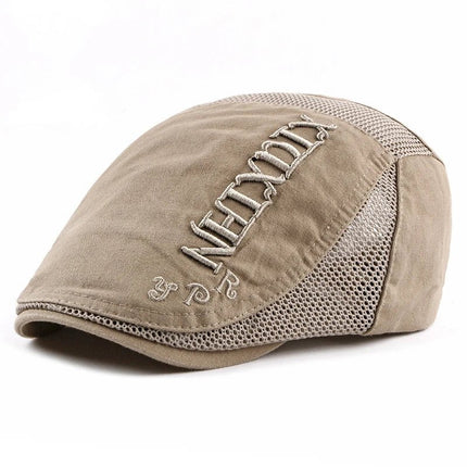 Béret casquette en coton - Kaki - Ajustable (du 54 au 59) | La boutique du chapeau