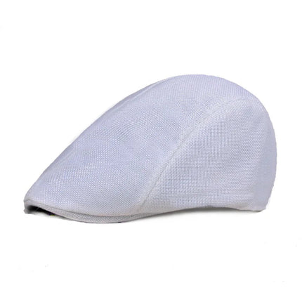 Béret classique - Blanc - M (56 - 58cm) | La boutique du chapeau