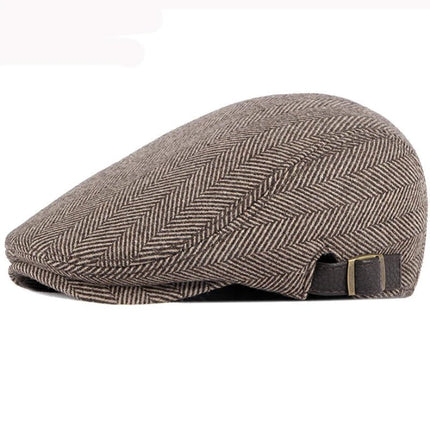 Béret coton ajustable - Café - Ajustable (du 54 au 59) | La boutique du chapeau