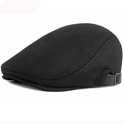 Béret coton ajustable - Noir - Ajustable (du 54 au 59) | La boutique du chapeau