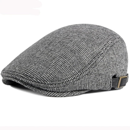 Béret coton ajustable - Gris clair - Ajustable (du 54 au 59) | La boutique du chapeau