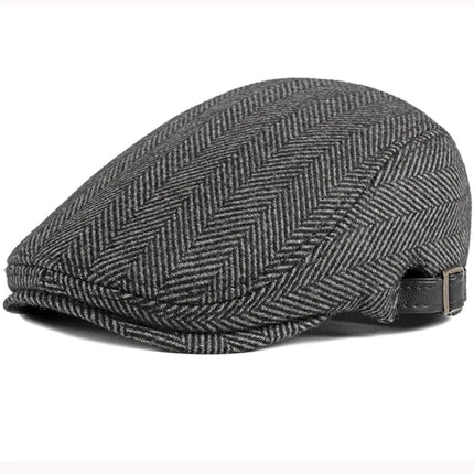 Béret coton ajustable - Gris - Ajustable (du 54 au 59) | La boutique du chapeau