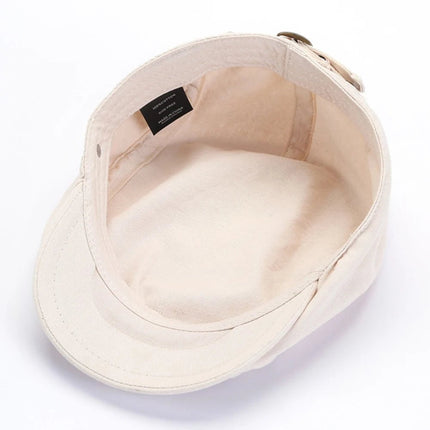 Beret de printemps - Ivoire - Ajustable (du 54 au 59) | La boutique du chapeau