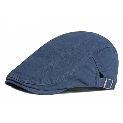 Béret décontracté ajustable - Bleu - Ajustable (du 54 au 59) | La boutique du chapeau