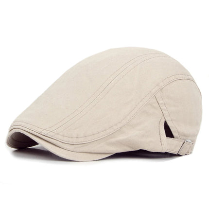 Béret décontracté ajustable - Beige - Ajustable (du 54 au 59) | La boutique du chapeau
