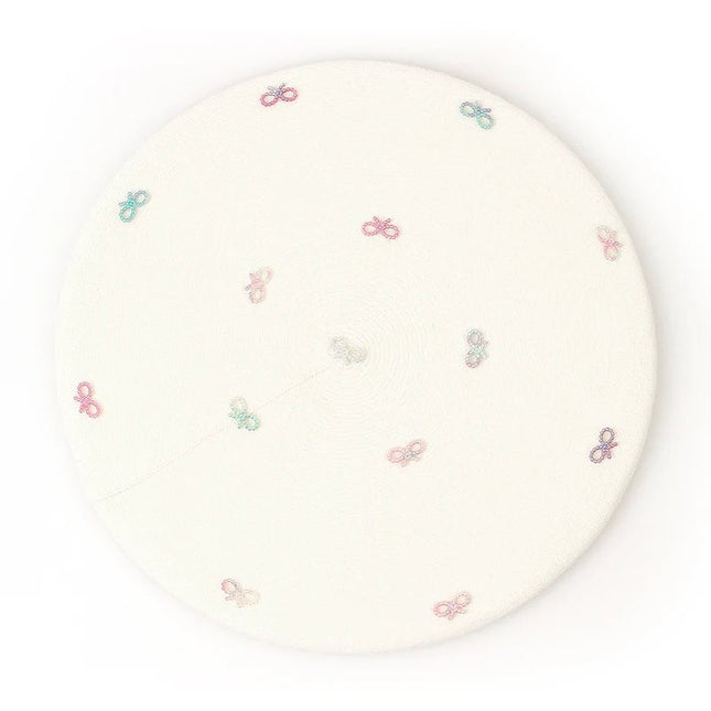 Béret en coton - Blanc - Ajustable (du 54 au 59) | La boutique du chapeau