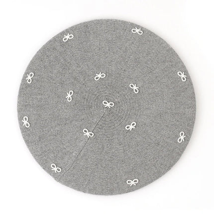 Béret en coton - Gris - Ajustable (du 54 au 59) | La boutique du chapeau