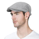 Béret en coton ajustable - Gris - Ajustable (du 54 au 59) | La boutique du chapeau