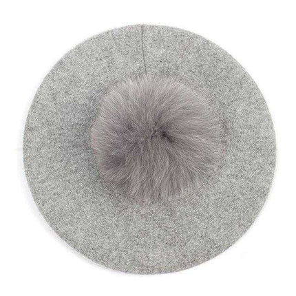 Béret femme - Gris clair B - Ajustable (du 54 au 59) | La boutique du chapeau