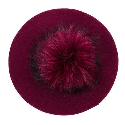 Béret femme - Bordeaux A - Ajustable (du 54 au 59) | La boutique du chapeau