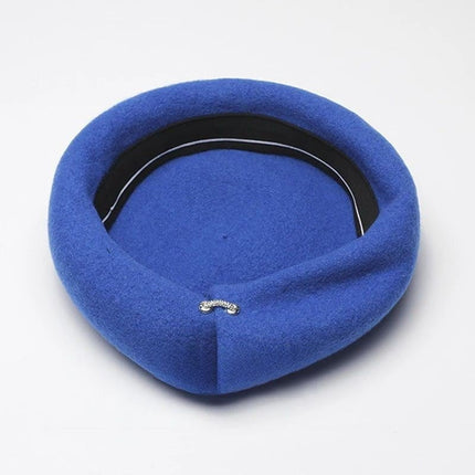 Béret femme britannique - Bleu - Ajustable (du 54 au 59) | La boutique du chapeau