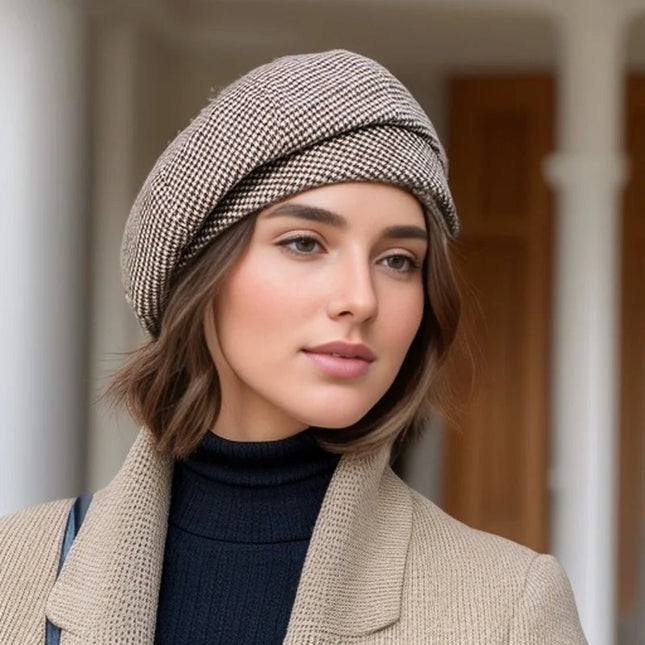 Béret femme - Café - Ajustable (du 54 au 59) | La boutique du chapeau