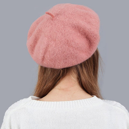 Béret femme en laine - Bordeaux - M (56 - 58cm) | La boutique du chapeau