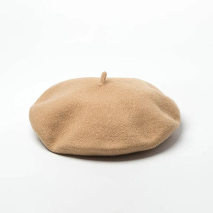 Béret femme grande taille - Beige - L (58 - 59cm) | La boutique du chapeau