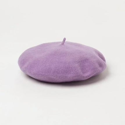 Béret femme grande taille - Violet - L (58 - 59cm) | La boutique du chapeau