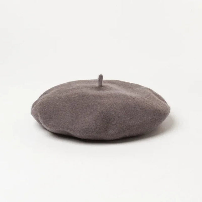 Béret femme grande taille - Violet foncé - L (58 - 59cm) | La boutique du chapeau