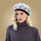 Béret femme printemps automne hiver - Gris - M (56 - 58cm) | La boutique du chapeau