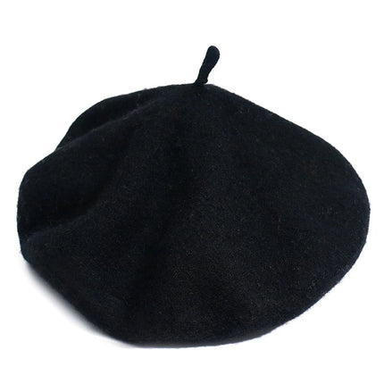 Béret francais - Noir - Ajustable (du 54 au 59) | La boutique du chapeau