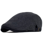 Béret grande taille - Noir - Ajustable (du 54 au 59) | La boutique du chapeau