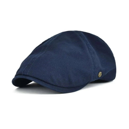 Béret léger en coton - Bleu - L (58 - 59cm) | La boutique du chapeau