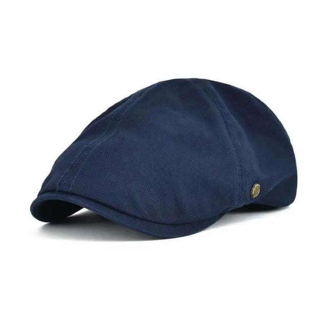 Béret léger en coton - Bleu - L (58 - 59cm) | La boutique du chapeau