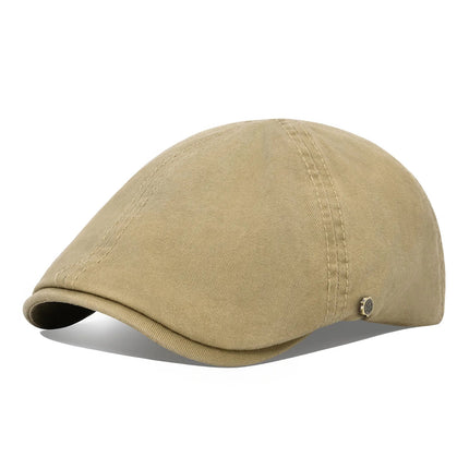 Béret léger en coton - Kaki - L (58 - 59cm) | La boutique du chapeau