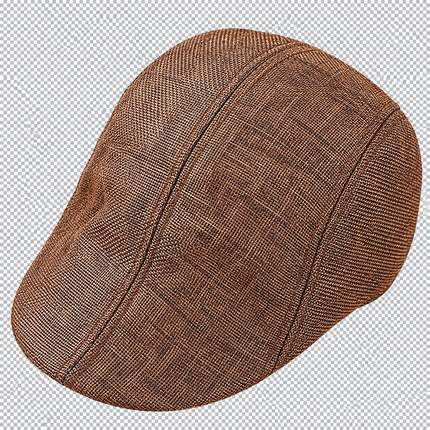 Béret rétro coupe - vent - Marron - Ajustable (du 54 au 59) | La boutique du chapeau