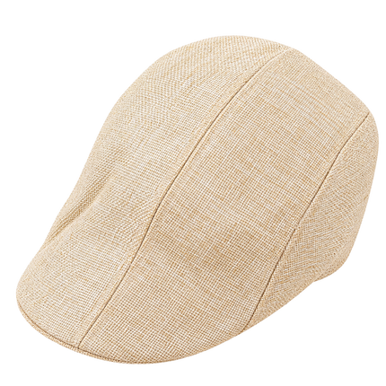 Béret rétro coupe - Beige - Ajustable (du 54 au 59) | La boutique du chapeau
