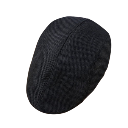 Béret rétro coupe - vent - Noir - Ajustable (du 54 au 59) | La boutique du chapeau