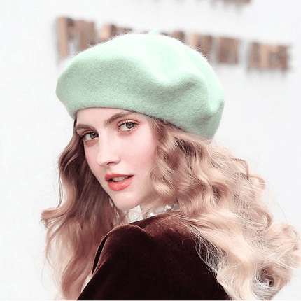 Béret style britannique - Jaune - M (56 - 58cm) | La boutique du chapeau