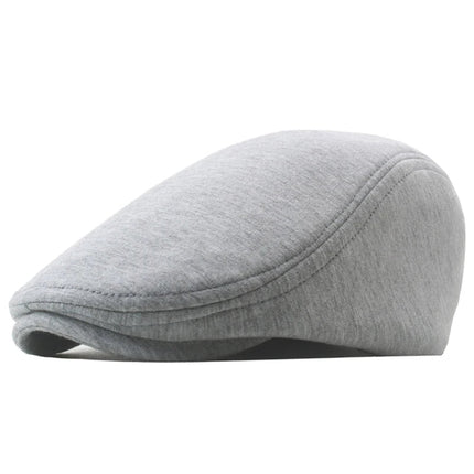 Béret style britannique - Gris clair - Ajustable (du 54 au 59) | La boutique du chapeau
