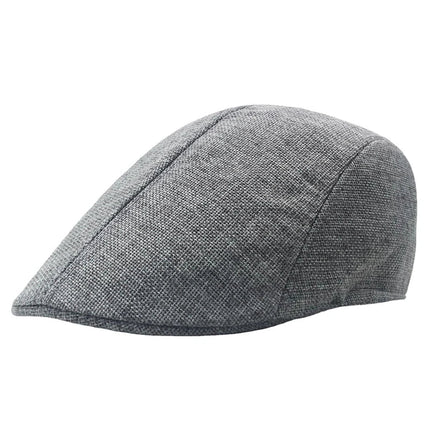 Béret style britannique - Gris - Ajustable (du 54 au 59) | La boutique du chapeau