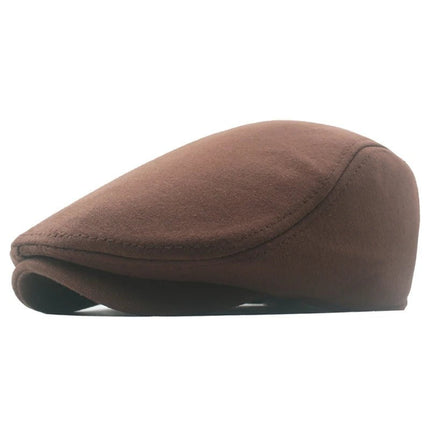 Béret style britannique - Café - Ajustable (du 54 au 59) | La boutique du chapeau