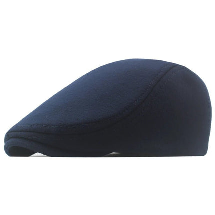 Béret style britannique - Bleu marine - Ajustable (du 54 au 59) | La boutique du chapeau