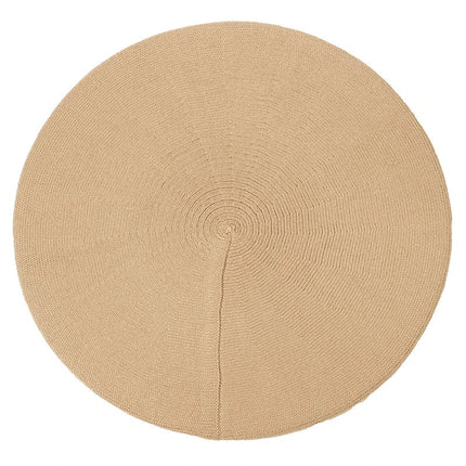 Béret femme en coton - Kaki - Ajustable (du 54 au 59) | La boutique du chapeau