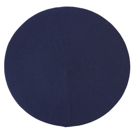 Béret femme en coton - Bleu marine - Ajustable (du 54 au 59) | La boutique du chapeau