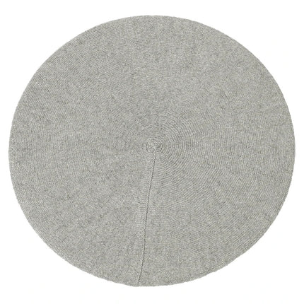 Béret femme en coton - Gris clair - Ajustable (du 54 au 59) | La boutique du chapeau