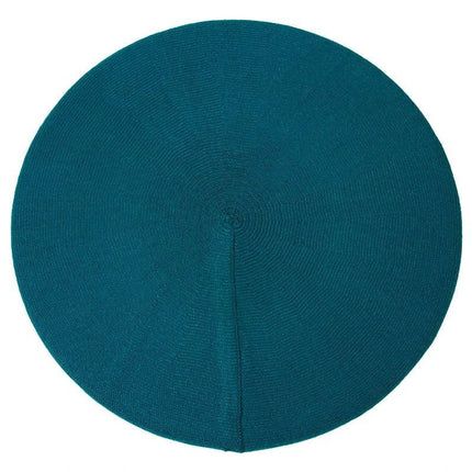 Béret femme en coton - Bleu foncé - Ajustable (du 54 au 59) | La boutique du chapeau