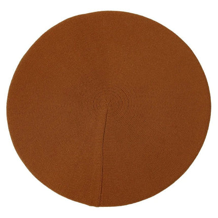 Béret femme en coton - Marron - Ajustable (du 54 au 59) | La boutique du chapeau