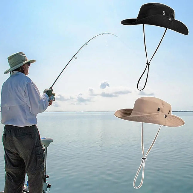 Bob de pêche pour homme et femme - Noir - M (56 - 58cm) | La boutique du chapeau